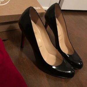 Christian Louboutin 100mm simple pumps